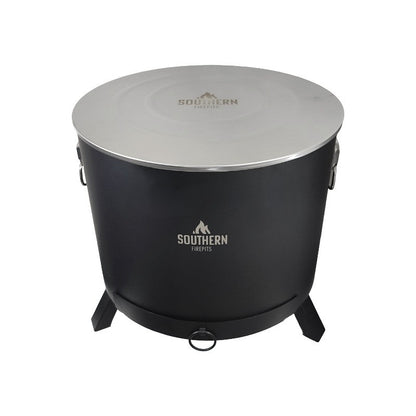 Southern Firepits® Smokeless Firepit - Black Stainless