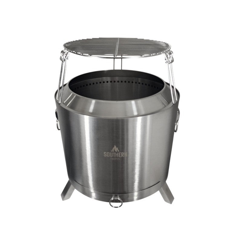 Southern Firepits® Smokeless Firepit - Stainless Steel